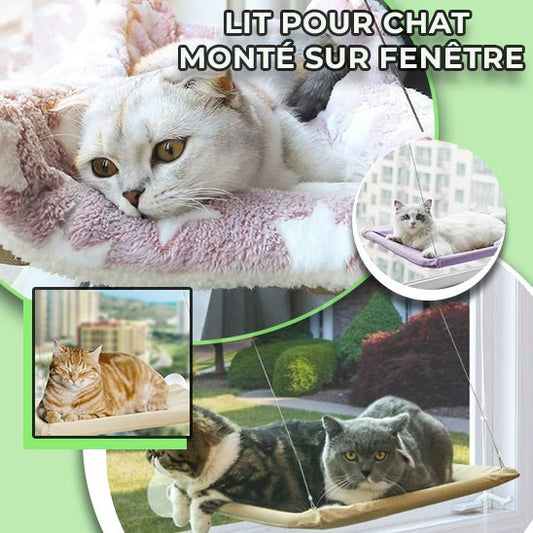 cat-perch™, le hamac de fenêtre pour chat - Chat-Bastet