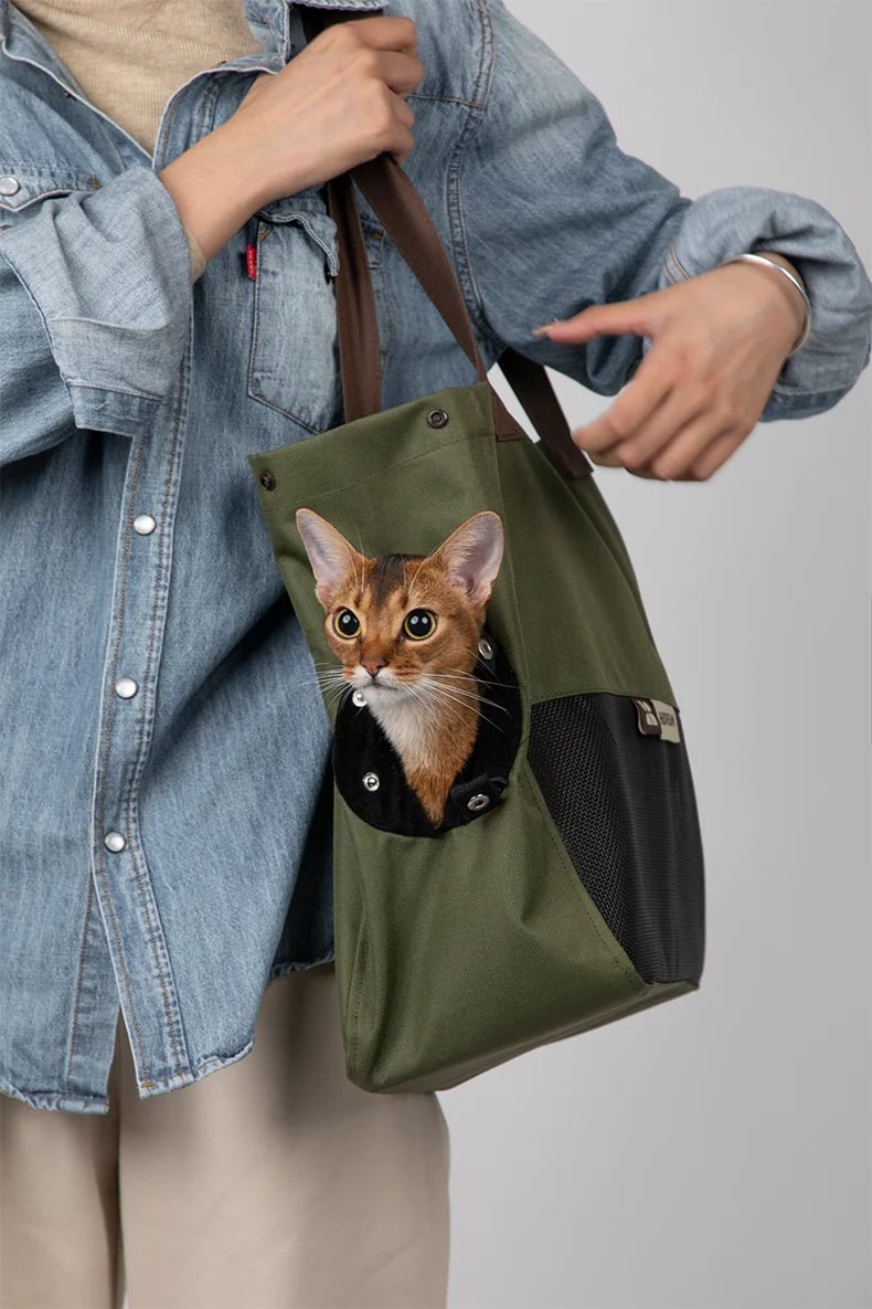 cat-bag™, le sac à main Tendance pour transport de Chats! - Chat-Bastet