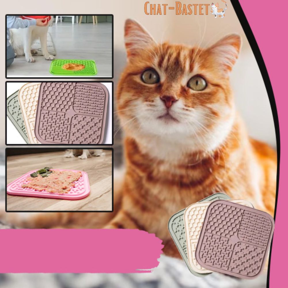 🌟 Cat-Lick™ Tapis de Lèche pour Chats et Chiens: La Révolution dans le Bien-Être de Votre Animal! 🌟 - Chat-Bastet