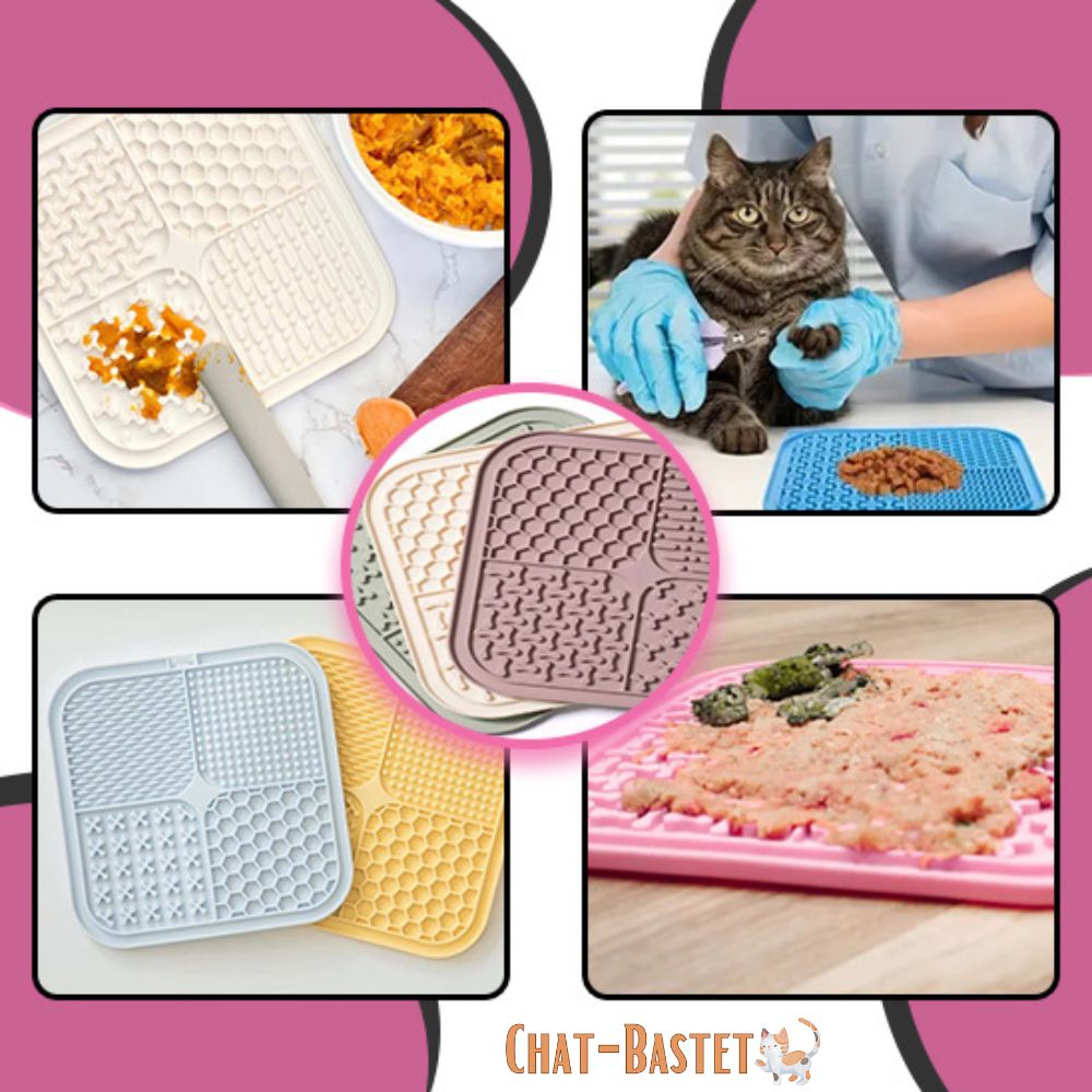 🌟 Cat-Lick™ Tapis de Lèche pour Chats et Chiens: La Révolution dans le Bien-Être de Votre Animal! 🌟 - Chat-Bastet