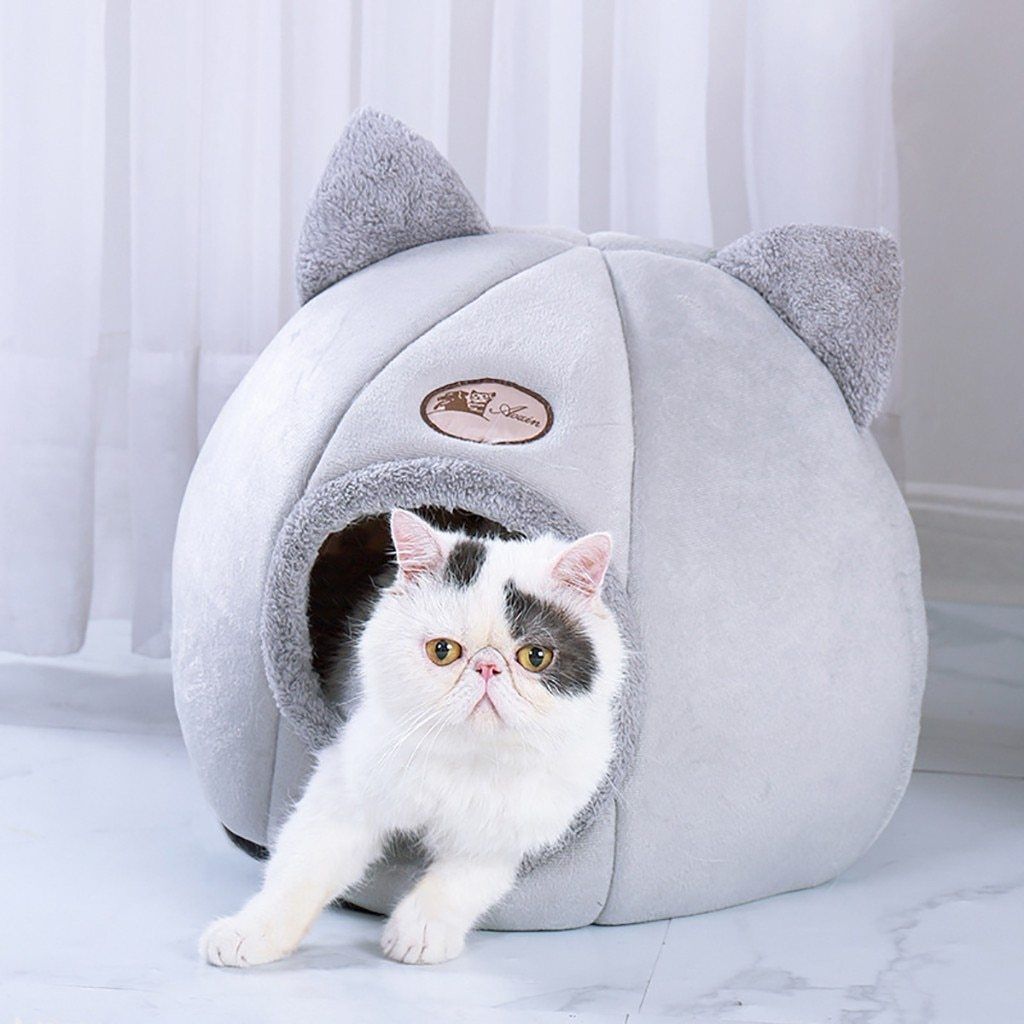 ComfyHouse™ - Niche pour chat ultra confortable - Chat-Bastet