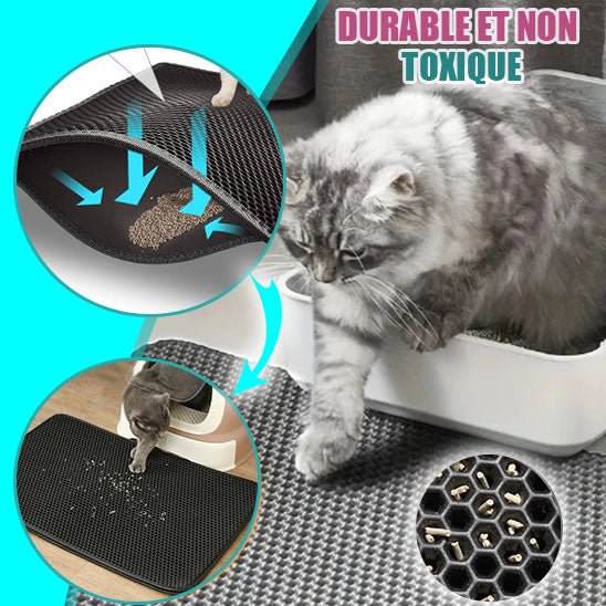 Tapis de litière Pour Chat cat-mat™ - Chat-Bastet